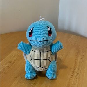 Nintendo Blue and Cream Squirtle Plush
